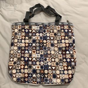 LeSportSac spade design Packable tote bag
